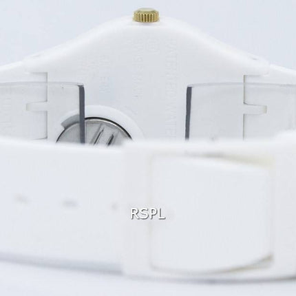 Montre unisexe Swatch Originals blanc évêque Quartz GW164
