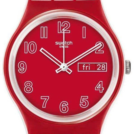 Montre unisexe Swatch Originals coquelicots Quartz GW705
