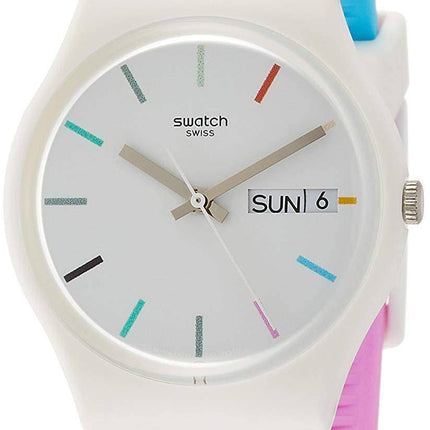 Montre Swatch Originals Edgyline analogique Quartz GW708 masculin
