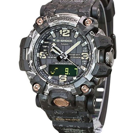 Montre pour homme Casio G-Shock Mudmaster Master Of G-Land analogique numérique cadran noir robuste solaire GWG-2000CR-1A 200M