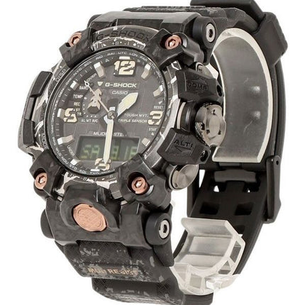 Montre pour homme Casio G-Shock Mudmaster Master Of G-Land analogique numérique cadran noir robuste solaire GWG-2000CR-1A 200M