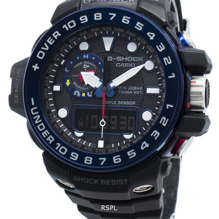 Montre pour hommes Casio G-Shock GULFMASTER Atomic GWN-1000B-1BJF GWN1000B-1BJF