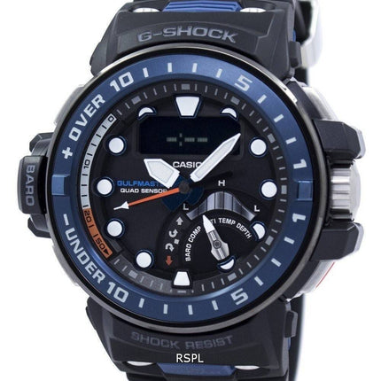 Casio G-Shock Gulfmaster Quad capteur résistant aux chocs Tough Solar GWN-Q1000-1 a montre homme