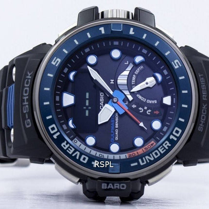 Casio G-Shock Gulfmaster Quad capteur résistant aux chocs Tough Solar GWN-Q1000-1 a montre homme