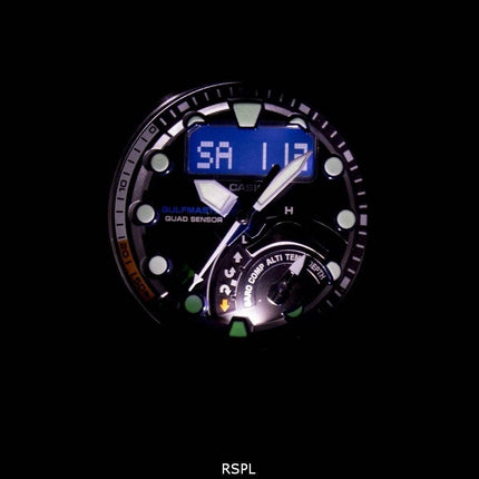 Montre Casio G-Shock GULFMASTER capteur Quad GWN-Q1000MC-1 a 2 GWNQ1000MC-1 a 2 masculine
