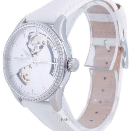 HORSMontre pour femme Hamilton Jazzmaster Open Heart Diamond Accents Automatic H32205890