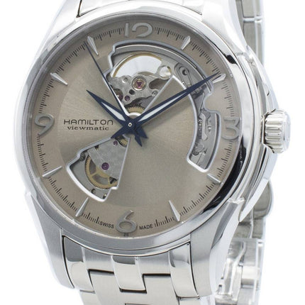 Hamilton Jazzmaster H32565121 Montre à coeur ouvert automatique pour hommes