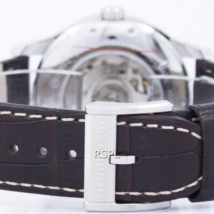 Montre Hamilton Jazzmaster voyageur GMT automatique H32585551 masculin