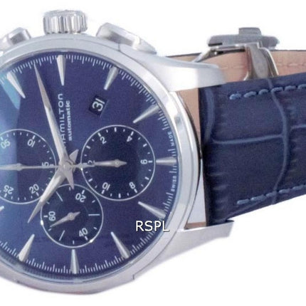 HORSMontre pour homme Hamilton Jazzmaster Chrono Automatic H32586641 100M