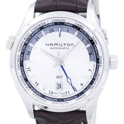 Montre Hamilton Jazzmaster GMT automatique H32605551 masculin