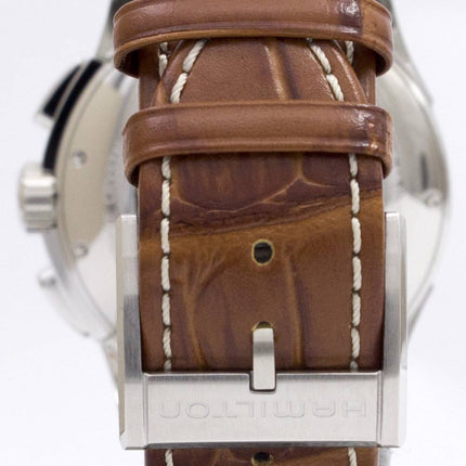 Hamilton Jazzmaster automatique chronographe Power Reserve fabriqué en Suisse H32606555 montre homme