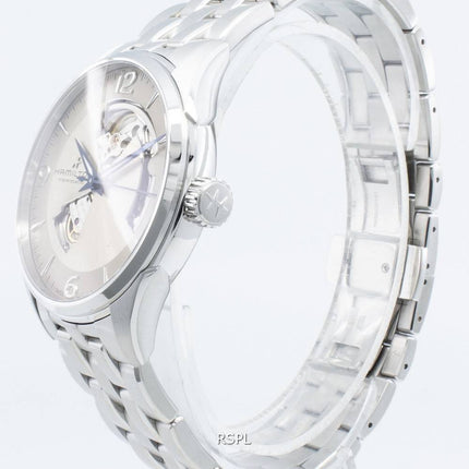 Hamilton Jazzmaster H32705121 Montre à coeur ouvert automatique pour hommes