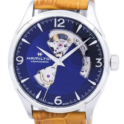 Montre Hamilton Jazzmaster hommes coeur ouvert automatique H32705541 masculin