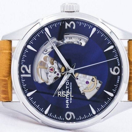 Montre Hamilton Jazzmaster hommes coeur ouvert automatique H32705541 masculin