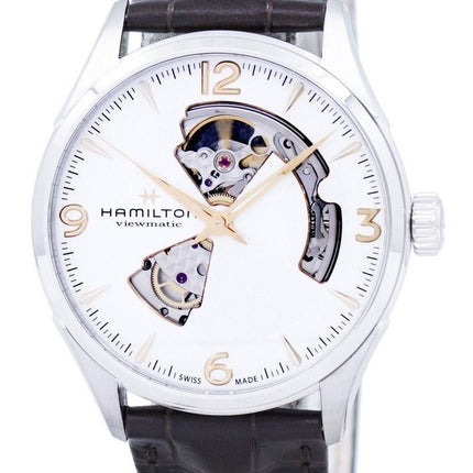 Montre Hamilton Jazzmaster hommes coeur ouvert automatique H32705551 masculin