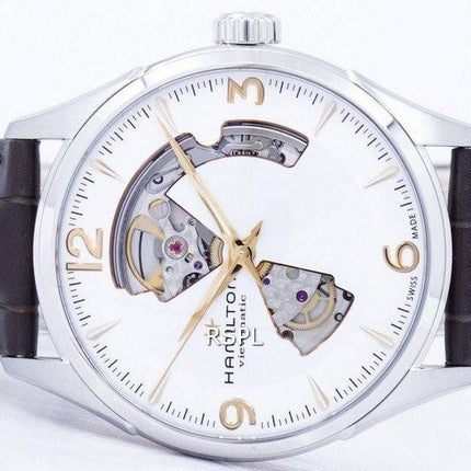 Montre Hamilton Jazzmaster hommes coeur ouvert automatique H32705551 masculin