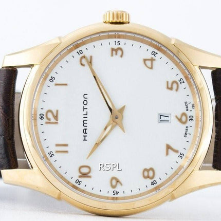 Montre Hamilton Jazzmaster Thinline Quartz H38541513 masculin