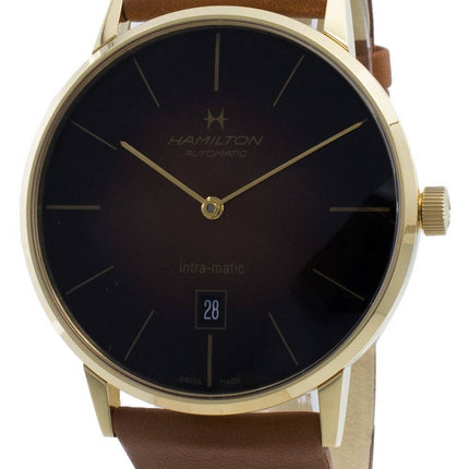 Montre Hamilton Jazzmaster Intra-Matic H38735501 Automatic pour hommes