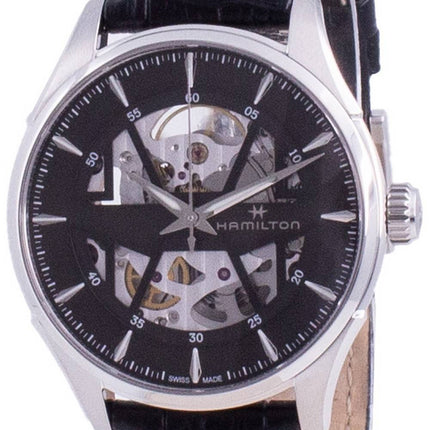 HORSMontre pour homme Hamilton Jazzmaster Skeleton Dial Automatic H42535780
