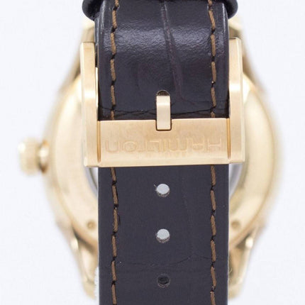 Montre Hamilton Jazzmaster hommes squelette automatique H42545551 masculin