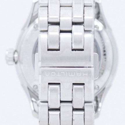 Montre Hamilton Jazzmaster hommes squelette automatique H42555151 masculin