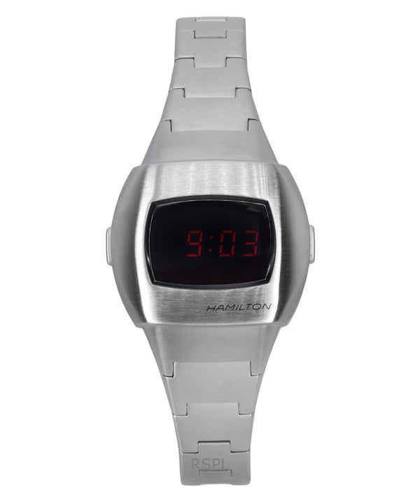 Montre Hamilton American Classic PSR 74 Digitale en acier inoxydable à quartz H52304130 100 m pour homme