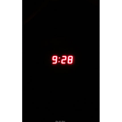 Montre unisexe Hamilton American Classic PSR 74 en acier inoxydable doré, cadran rouge, quartz, H52314130, 100 m