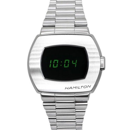 Montre pour homme Hamilton PSR American Classic numérique à  quartz en acier inoxydable H52414131 100M