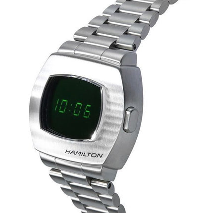 Montre pour homme Hamilton PSR American Classic numérique à  quartz en acier inoxydable H52414131 100M