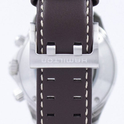 Montre Hamilton Khaki Aviation pilote chronographe automatique H64666555 masculin