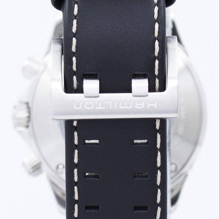 Montre Hamilton Khaki Aviation pilote Auto Chrono H64666735 masculin
