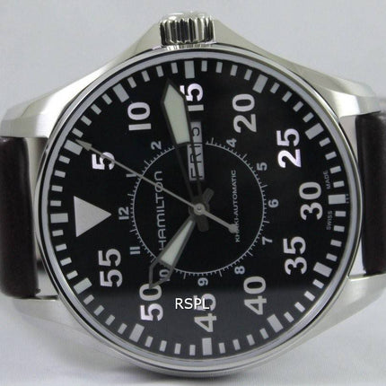 Montre Hamilton Khaki Aviation automatique H64715535 masculin
