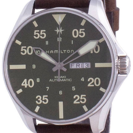 Montre Homme Hamilton Khaki Pilot Schott NYC Limited Edition Automatique H64735561 200M