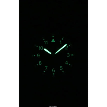 Montre unisexe Hamilton Khaki Field à quartz, bracelet textile, cadran noir, H69301430