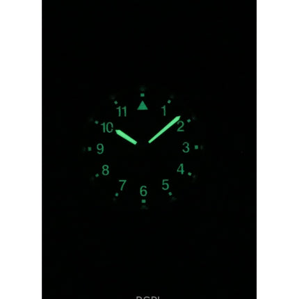 Montre unisexe Hamilton Khaki Field à quartz, bracelet textile, cadran noir, H69301930