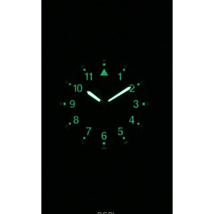 Montre unisexe Hamilton Khaki Field à quartz, bracelet textile, cadran noir, H69401430