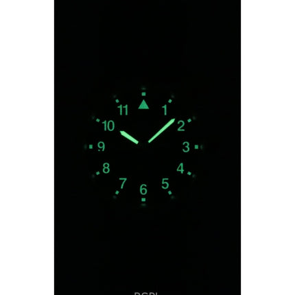 Montre unisexe Hamilton Khaki Field à quartz, bracelet textile, cadran noir, H69401930
