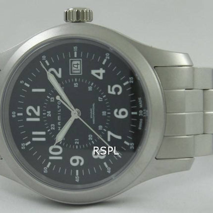 Hamilton Khaki Field mécanique montre homme H69519133 agent