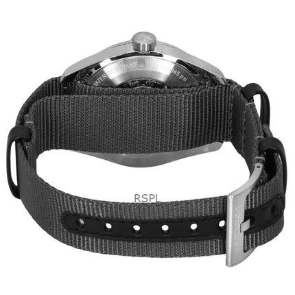 Montre unisexe Hamilton Khaki Field Expedition avec bracelet en textile et cadran noir, automatique, H70315930, 100 m