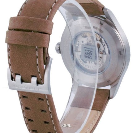 HORSMontre pour homme Hamilton Khaki Field Automatic Titanium Black Dial H70545550 100M