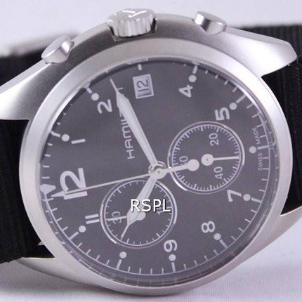 Montre Hamilton Khaki Aviation pilote chronographe pionnier H76552433 masculin