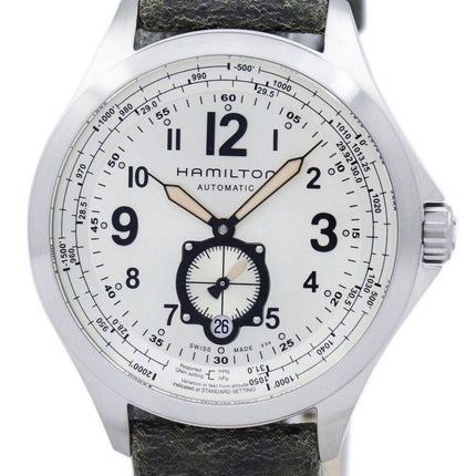 Montre Hamilton Khaki Avaition QNE Auto H76655723 masculin