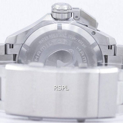Montre Hamilton Khaki Frogman marine automatique H77605135 masculin