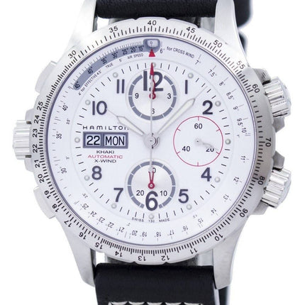 Montre Hamilton Khaki X-Wind chronographe automatique H77656713 masculin