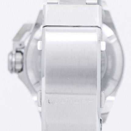 Montre Hamilton Khaki Frogman marine automatique H77705145 masculin