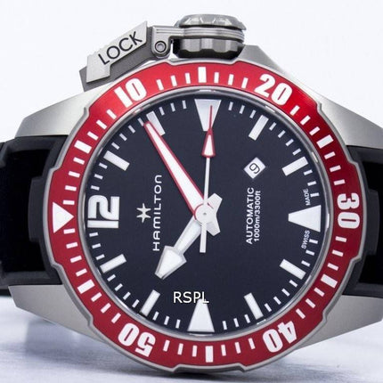 Montre Hamilton Khaki Frogman marine automatique H77805335 masculin