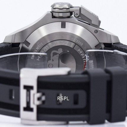 Montre Hamilton Khaki Frogman marine automatique H77805335 masculin