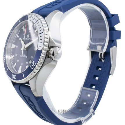 Montre Hamilton Khaki Scuba H82345341 pour hommes avec réserve de marche