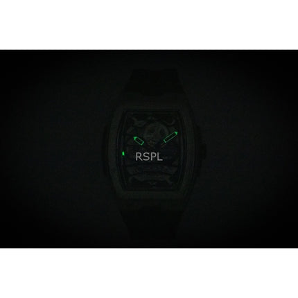 Montre Ingersoll The Challenger pour homme, bracelet en caoutchouc, cadran squelette noir, automatique, I12301