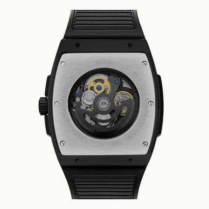 Montre pour homme Ingersoll The Challenger avec bracelet en polyuréthane et cadran squelette argenté I12306